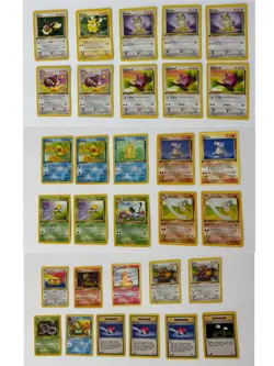 Pokemon 1st Edition Card Lot (30 Cards) – Vintage WOTC Base/Jungle/Fossil Era - Image 1