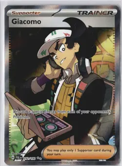 Giacomo 252/193 Ultra Rare Paldea Evolved Pokemon Card NM - Image 1