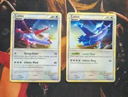Pokemon Latias & Latios HGSS Promo Holo Card Lot HGSS10 & HGSS11 - Image 1