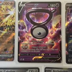 Pokemon Card Lot (5 Cards) - Vintage Modern Hyper Ultra IR SIR Reverse Holo Rare - Image 3