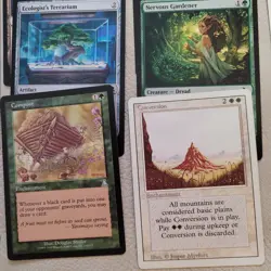 Mythic Rare Abzan Wedge *PROTECTION from COLORS* OLDSCHOOL COMMANDER MAGIC DECK - Image 5