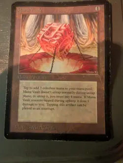 Rare - Mana Vault Limited Edition - Beta Edition Vintage - Image 3
