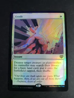Erode (Foil) Rare MTG Secrets of Strixhaven - Image 1