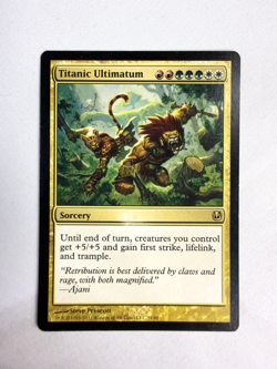Magic The Gathering, Titanic Ultimatum, Duel Decks: Ajani vs. Nicol Bolas, MTG - Image 1