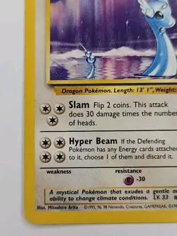 Pokemon TCG Dragonair Base Set 18/102 Uncommon Regular English Card - Image 5