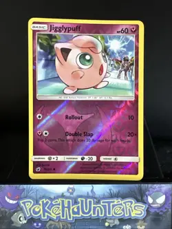 Pokemon Card 71/111 Jigglypuff Crimson Invasion Reverse Holo Rare Near Mint - Image 1