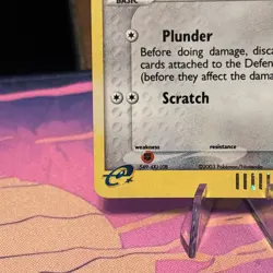 Meowth 013 - Promo Pokemon TCG (Nintendo Black Star Promos 13) 2003 E Reader NM - Image 2