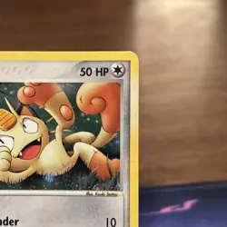 Meowth 013 - Promo Pokemon TCG (Nintendo Black Star Promos 13) 2003 E Reader NM - Image 4