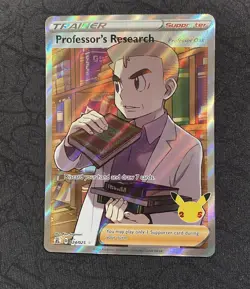 Pokemon Professor's Research (Full Art) 024/025 Celebrations Holo - Image 1