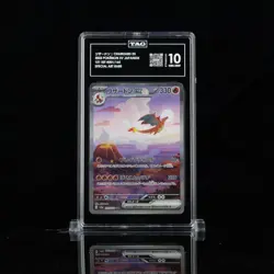 Charizard EX #201/165 SAR Pokemon 151 Scarlet & Violet Japanese TAG 10 Gem Mint - Image 1