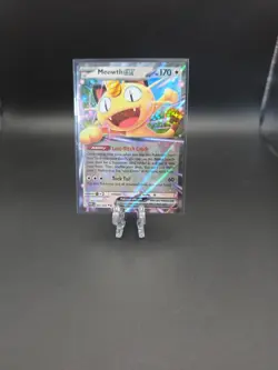 🔥 Meowth EX 62/88 Double Rare Perfect Order NM EN Mega Evolution Pokemon TCG - Image 1