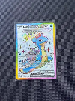 Pokemon - Lapras ex - 158/142 - Stellar Crown - Image 1