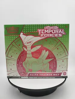 Pokemon TCG Scarlet and Violet Temporal Forces Iron Leaves Elite Trainer Box - Image 2