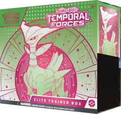 Pokemon TCG Scarlet and Violet Temporal Forces Iron Leaves Elite Trainer Box - Image 3