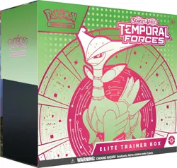 Pokemon TCG Scarlet and Violet Temporal Forces Iron Leaves Elite Trainer Box - Image 5