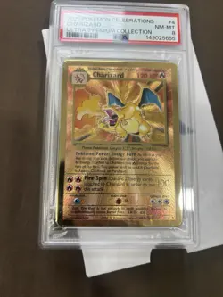 Pokemon Gold Metal Charizard #4 | NM-MT 8 | Ultra Premium Collection UPC. - Image 5