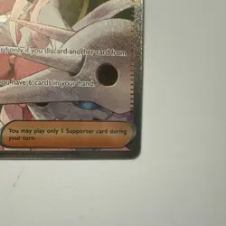Pokemon TCG Iris's Fighting Spirit Ultra Rare Full Art Holo 180/159 Sv09 English - Image 4