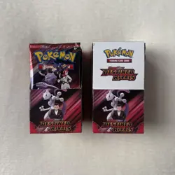 2x Pokemon TCG Destined Rivals - Half Booster Box - 36 Packs - Unsealed - Image 1
