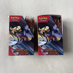 2x Pokemon TCG Destined Rivals - Half Booster Box - 36 Packs - Unsealed - Image 3