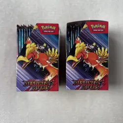 2x Pokemon TCG Destined Rivals - Half Booster Box - 36 Packs - Unsealed - Image 4