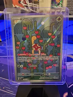 SHUCKLE Illustration Rare Holo #136/132 Pokemon Mega Evolution English NM - Image 2