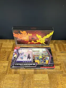 Pokemon Team Rocket's Moltres ex UPC & Cynthia’s Garchomp Ex Factory Sealed!!! - Image 1