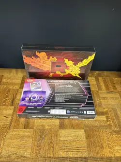 Pokemon Team Rocket's Moltres ex UPC & Cynthia’s Garchomp Ex Factory Sealed!!! - Image 2