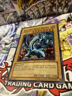 Blue-Eyes White Dragon - SKE-001 - Super Rare - LP - YuGiOh! - Image 1