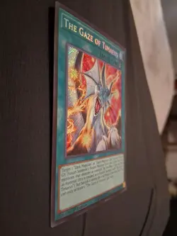 Yugioh The Gaze of Timaeus MZMU-EN013 Secret Rare 1st Edition NM - Image 3