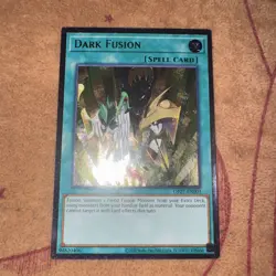🔥 YUGIOH Dark Fusion OP27-EN003 ULTIMATE RARE NEAR MINT OTS #1 - Image 1