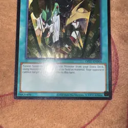 🔥 YUGIOH Dark Fusion OP27-EN003 ULTIMATE RARE NEAR MINT OTS #1 - Image 4