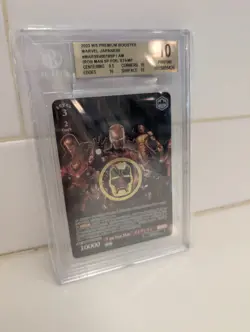 PSA 10 Weiss Schwarz Marvel Premium “I am Iron Man” SP gold stamp MAR/SE40-018SP - Image 2