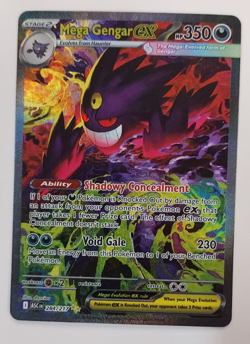 Pokemon Card Mega Gengar ex #284/217 SIR Ascended Heroes NM - Image 1