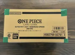 One Piece Card Game Egghead Crisis EB-04 Sealed Case (12 Boxes) JAPANESE! - Image 1