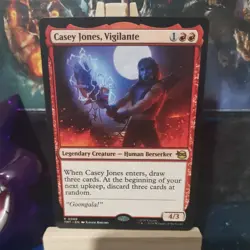 Casey Jones, Vigilante (NM) TMNT MTG Magic Card Teenage Ninja Turtle - Image 1