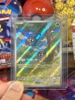 Pokemon TCG: Tangela Illustration Rare Holo 178/165 Card S&V 151 NEAR MINT - Image 5