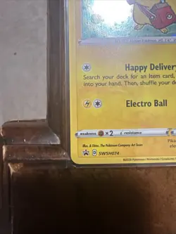 Pokemon Center Exclusive TCG Card Special Delivery Pikachu Promo SWSH074 2020 - Image 4