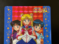 Sailor Moon Cards TCG No.118 Sailor Moon Mercury Mars Made in Japan Bandai 1993 - Image 3