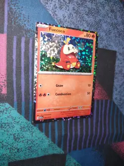 Fuecoco 002/015 - Holo - McDonald’s 2023 Pokemon TCG Card M23en - NM/MINT+ - Image 1