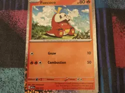 Fuecoco 002/015 - Holo - McDonald’s 2023 Pokemon TCG Card M23en - NM/MINT+ - Image 4