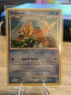 Pokemon TCG Buizel LV.10 72/130 DPBP#481 Water HP60 Moderately Played Card - Image 1