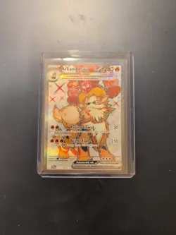 Arcanine Ex - 224/198 - Pokemon Scarlet Violet Base Full Art Card Mint - Image 1