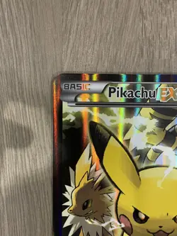 Pokemon Pikachu TCG EX Jumbo Black Star Promo Card XY124 - Image 3