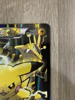 Pokemon Pikachu TCG EX Jumbo Black Star Promo Card XY124 - Image 4