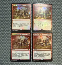 (x4) MTG Hit the Mother Lode #0404 Foil R Promo The Lost Caverns of Ixalan (LCI) - Image 1