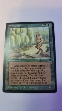 MTG Willow Satyr Legends Regular - Image 1