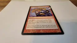 MTG Rite of Flame Coldsnap Regular Face Damaged - Image 1