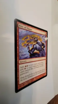 MTG Rite of Flame Coldsnap Regular Face Damaged - Image 4