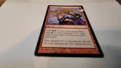 MTG Rite of Flame Coldsnap Regular Face Damaged - Image 5