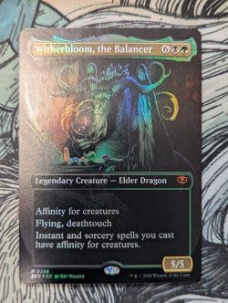 MTG (Magic): Witherbloom, the Balancer - Borderless foil - SOS Strixhaven - Image 1